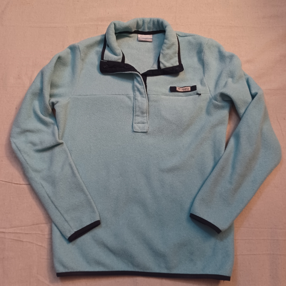 Columbia PFG Quarter-Snap Fleece Pullover Women's Size Medium